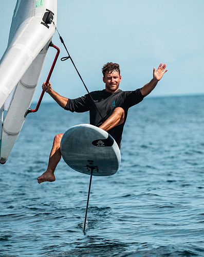 Доска для Вингфойла Starboard 2026 Foilboard Take Off Blue Carbon