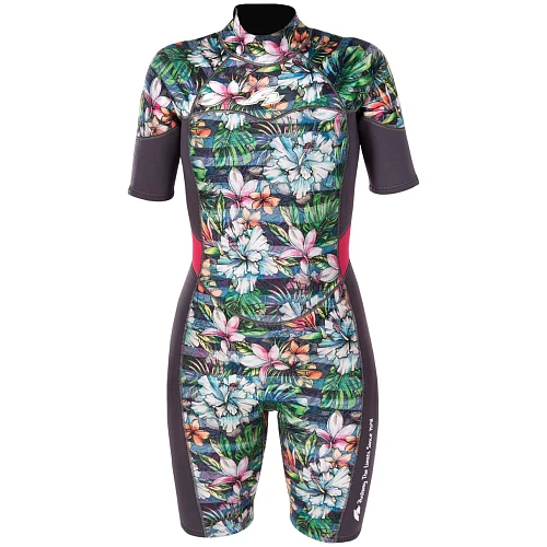 Гидрокостюм жен F2 Happiness Neo Shorty Allover 3/2