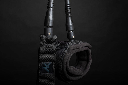 Лиш AK Coil Leash Black 6'