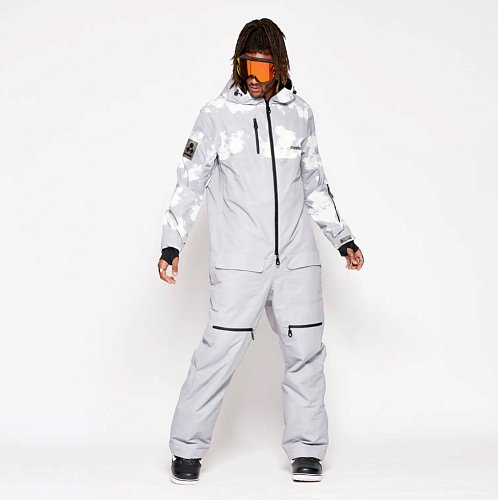 Комбинезон Oneskee MARKVI Grey/White Men