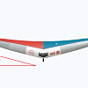 Винг Airush Freewing Life Red and Blue