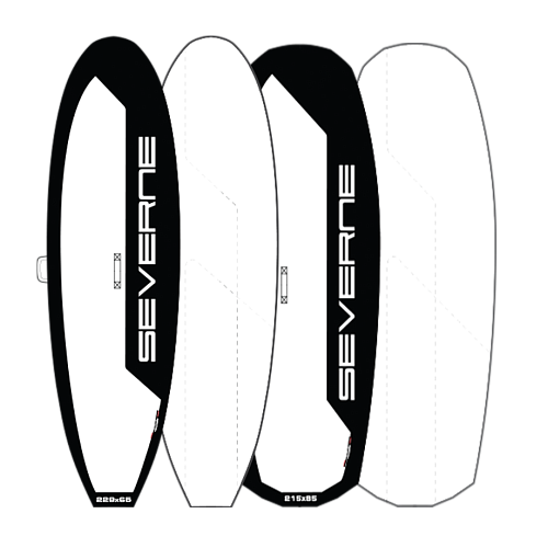 Чехол для доски виндсерфинга Severne Lite Shell White