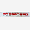 Наклейка Starboard Sticker - M - Red 14 - 85