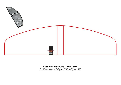 Чехол для крыла Starboard wing cover