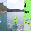 Комплект Starboard Windsurfer Rig Set 5.7 Green/Red