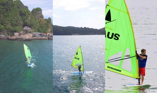 Комплект Starboard Windsurfer Rig Set 5.7 Green/Red